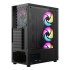 XTREME 100E WITH 4 RGB FAN, TEMPERED GLASS BLACK CASE